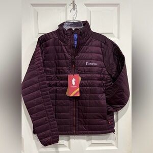 Cotopaxi Women’s Medium Capa Insulated Puffer Jacket Maroon Puff Wine Puffy